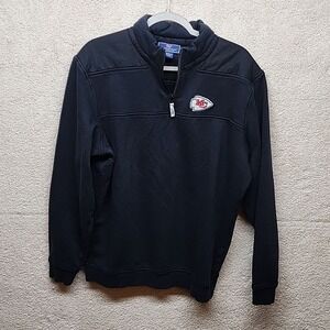 Vinyard Vines Kansas‎ City Chiefs Shep Shirt Pullover Quarter Zip Women's Medium